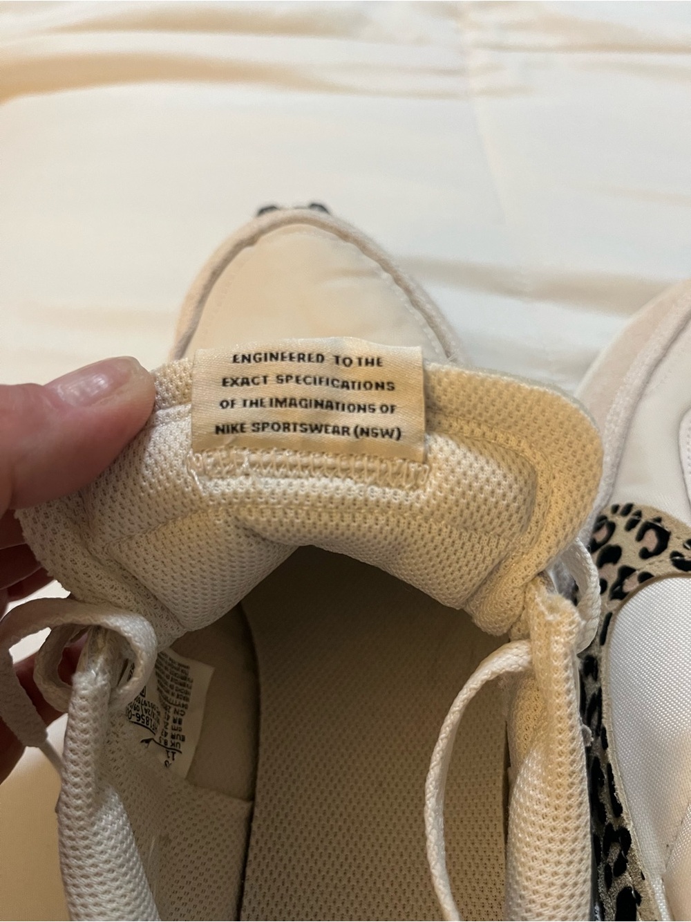 NWOT Nike Women's Waffle Debut Sneaker Size 11 Leopard - Picture 14 of 14